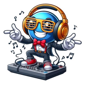 Cartoon Dj Hd Transparent, Cartoon Dj, Dj Clipart, Cartoon, Dj PNG