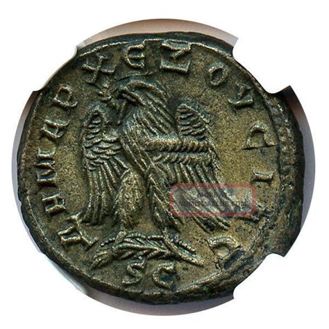 Ad 249 251 Trajan Decius Bi Tetradrachm Ngc Au Ancient Roman