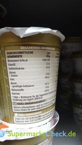 Edeka Bio Creme Fraiche Classic Fett Preis Angebote Kalorien