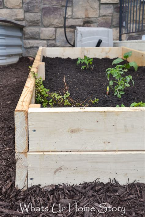 DIY Raised Garden Bed | Whats Ur Home Story