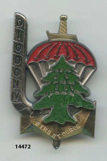 INSIGNE OPEX 3 Rgt Parachutiste D Infanterie De Marine Op DIODON