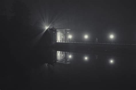 Free Images Water Dock Cloud Black And White Fog Morning Pier