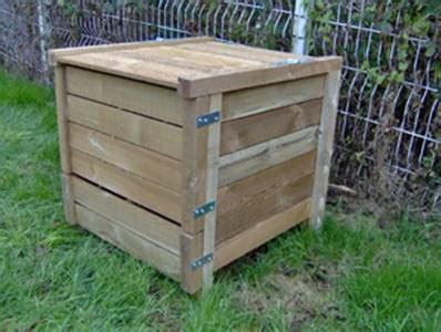 Composteur De Jardin En Bois Bac Compost L