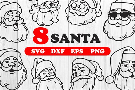 Santa Claus Svg Graphic By Dadan Pm · Creative Fabrica