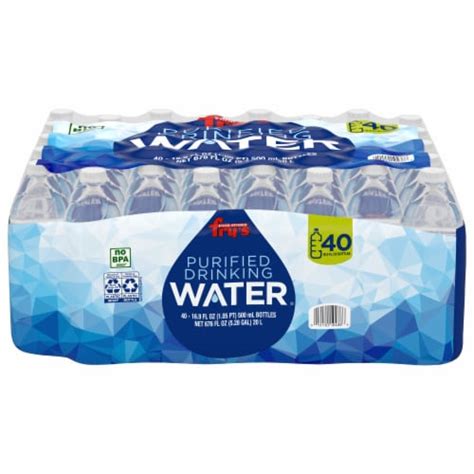 Frys® Purified Drinking Bottled Water 40 Pk 16 9 Fl Oz Kroger