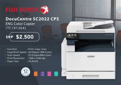 Fuji Xerox Docucentre Sc2022 តំលៃ 2500 00 ក្នុង ភ្នំពេញ កម្ពុជា Eci Distribution Co Ltd