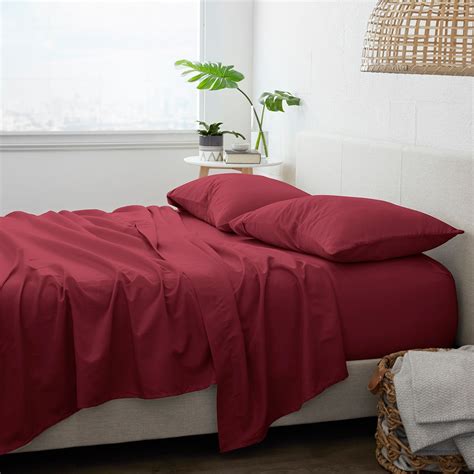 Red Full Bed Sheets at Lowes.com