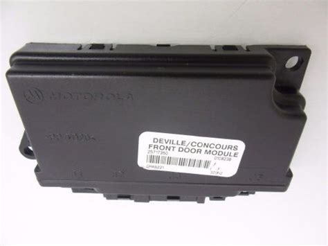 Sell 00 05 2001 2003 2004 CADILLAC DEVILLE FRONT DOOR CONTROL MODULE