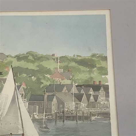 Robert E Kennedy Signed Nantucket Print