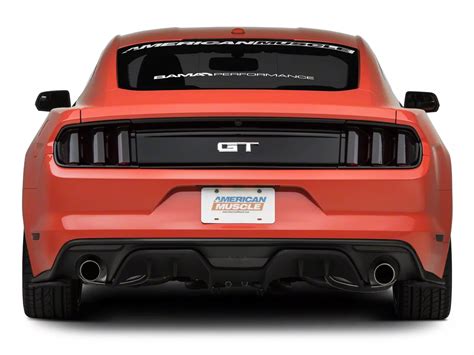 Rtr Mustang Rear Diffuser 387381 15 17 Mustang Gt Premium Ecoboost