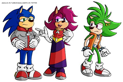 Sonic Sonia And Manic Pack By Aquillis On Deviantart