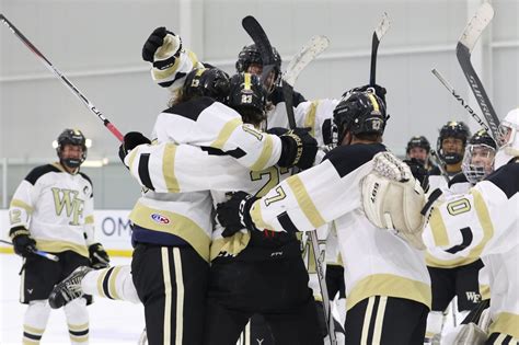 Wake Forest Ice Hockey Vs Nc State Winston Salem Fairgrounds