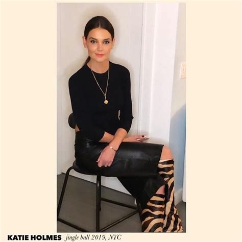 Khaite Zebra Print Calf Hair Knee Boots Worn By Katie Holmes