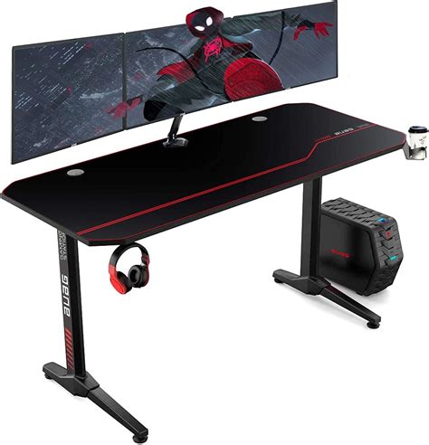 Clevich Gaming Tisch X Cm H Henverstellbarer Gaming Schreibtisch