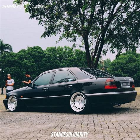 The Story Of Mercedes C220 Stance Has Just Gone Viral! | Kendaraan, Mobil