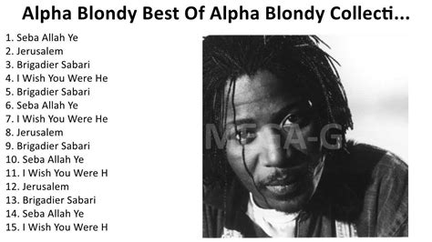 A L P H A B L O N D Y 2023 Greatest Hits Full Album Best Songs