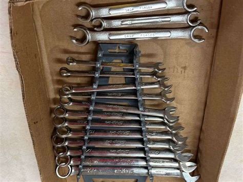 Snapon Combination Wrenches Metric Auction Solutions Inc