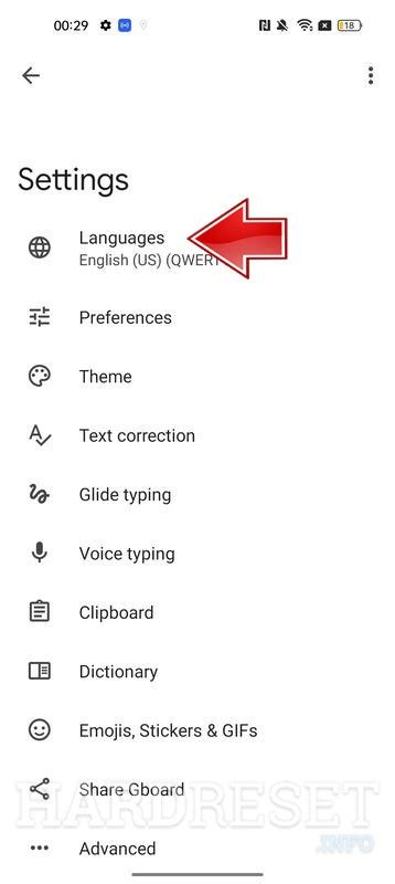 Keyboard Language REALME GT2 How To HardReset Info