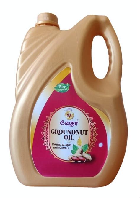 Liquid Mono Unsaturated Vedha Filtered Ground Nut Oil L Litre