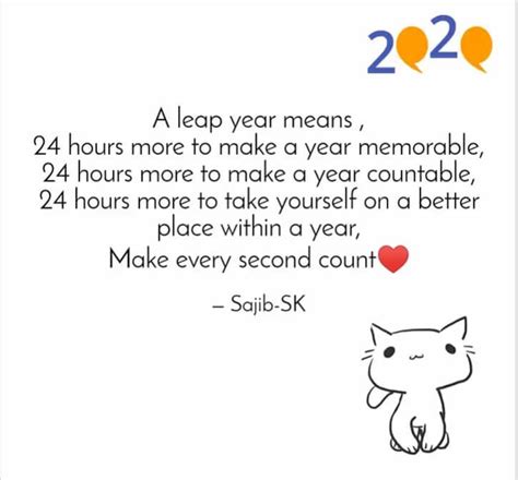 Best 50 Leap Year Quotes and Sayings 2020 - Events Yard