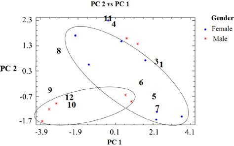 Graphic display of variables for selected components in the February ...