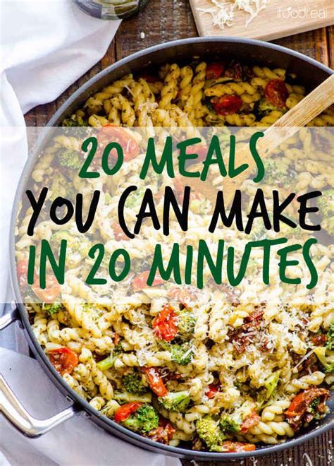 Here Are Meals You Can Make In Minutes Cooking Recipes Easy