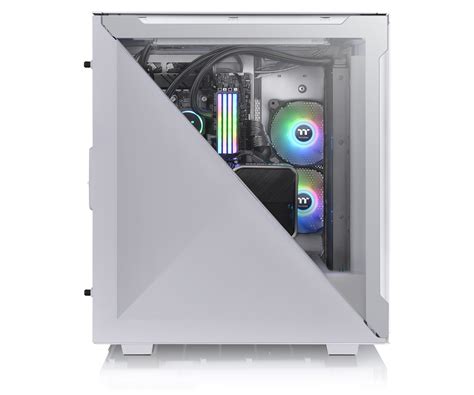 Thermaltakethermaltake Divider Tg Air Snow Mid Tower Chassis