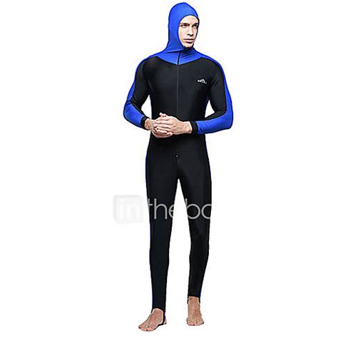 Others Men's Diving Suit Waterproof / Softness Dive Skins & Above Black ...