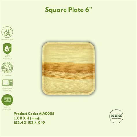 Eco Palm Leaf Plate At Rs Piece Surat Id