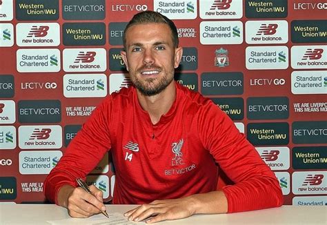 Henderson renews his contract with Liverpool - Newsbook