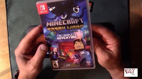 Minecraft Story Mode Unboxing For Nintendo Switch YouTube