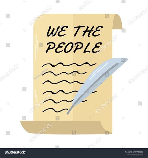 17 We The People Constitution Roll Images Stock Photos 3d Objects