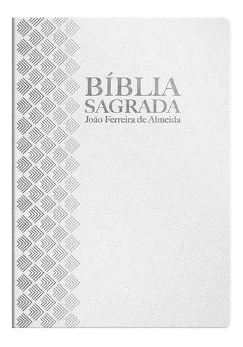 Bíblia Sagrada Rc Capa Luxo Branca Bíblia Sagrada Rc Capa Luxo Branca