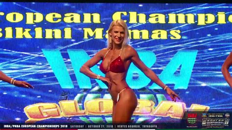 INBA EUROPEAN CHAMPIONSHIP 2018 Bikini Mamas YouTube