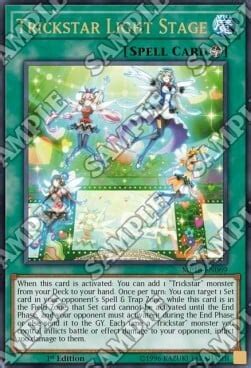 Trickstar Light Stage Mega Tin Mega Pack Yu Gi Oh Cardtrader