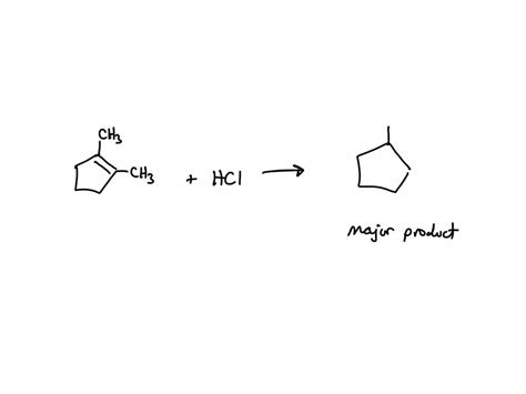 SOLVED: Draw a structural formula for the major organic product of the ...