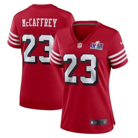 Women S Football Ers Uniform Christian Mccaffrey Jerseys Red