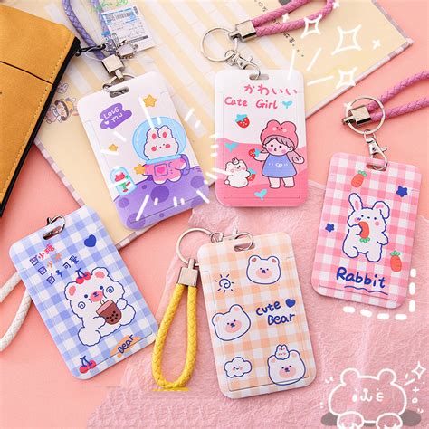 Jual ID CARD HOLDER MOTIF KARAKTER LUCU Tempat Kartu Photocard Photo