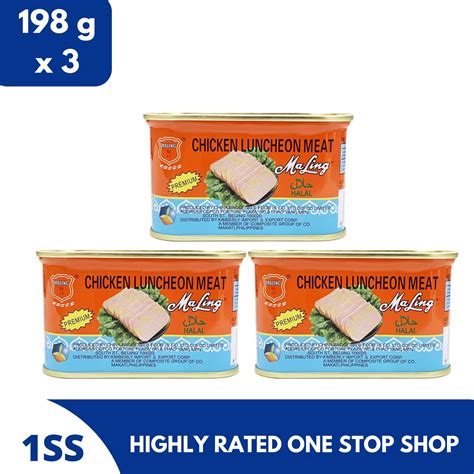 Maling Chicken Luncheon Meat G Set Of Lazada Ph