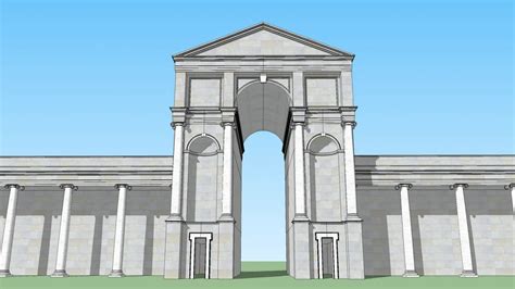 Roman Temple Arch 3d Warehouse