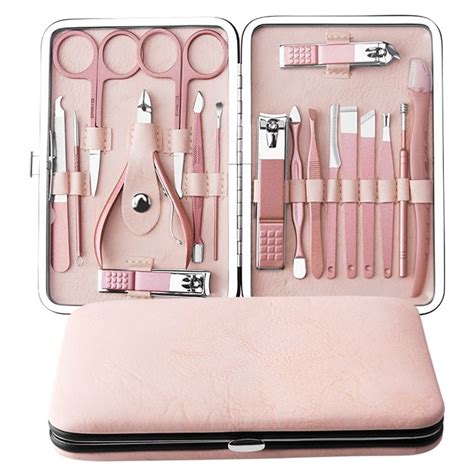 Cheap Sets And Kits Buy Directly From China Suppliers 18pcs Set Rose Gold Nail Clipper Set