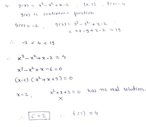 1 9 Hw Intermediate Value Theorem Docx Ap Calculus Hw Intermediate Value Theorem Ivt 1