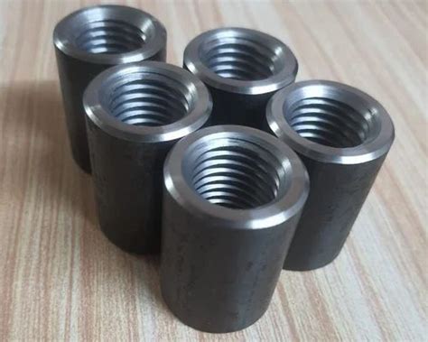 Mild Steel Parallel Threaded Rebar Coupler For Industrial At Rs In