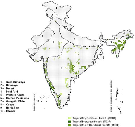 Frontiers Forecasting Wildfires In Major Forest Types Of India