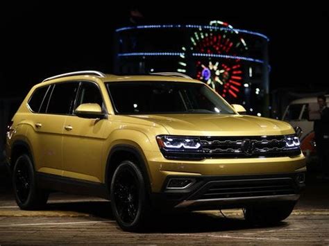 Vw Introduces New American Built 7 Passenger Suv