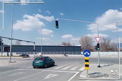 Поради замена на семафори ќе биде забавен сообраќајот на крстосницата ...
