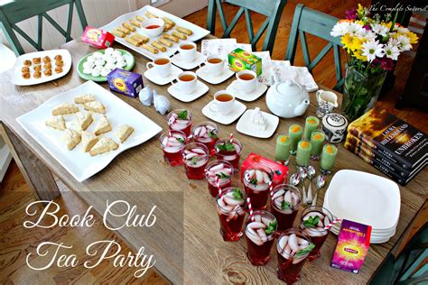 Book Club Tea Party - The Complete Savorist