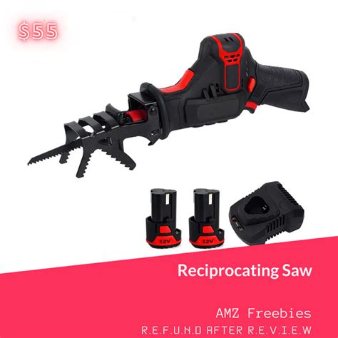 Cordless Reciprocating Saw With Clamping Jaw 12v Includes 20ah Li Ion Battery 55 Free For Us