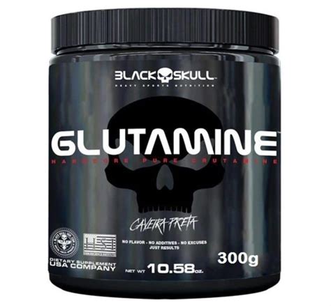 Glutamine G Sem Sabor Black Skull Black Skull Wt Promo Es