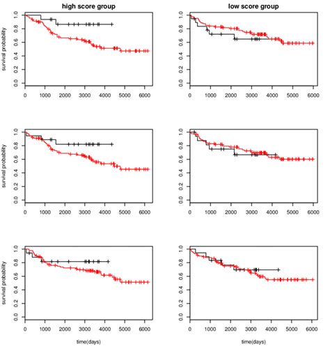 Survival Functions Of The Tamoxifen And Alternative Treatment Groups